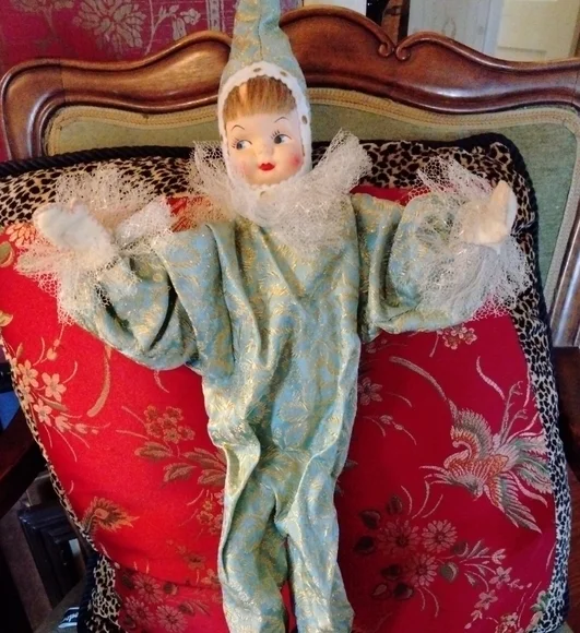 Vintage Pixie elf, poseable, wire - Picture 5 of 7